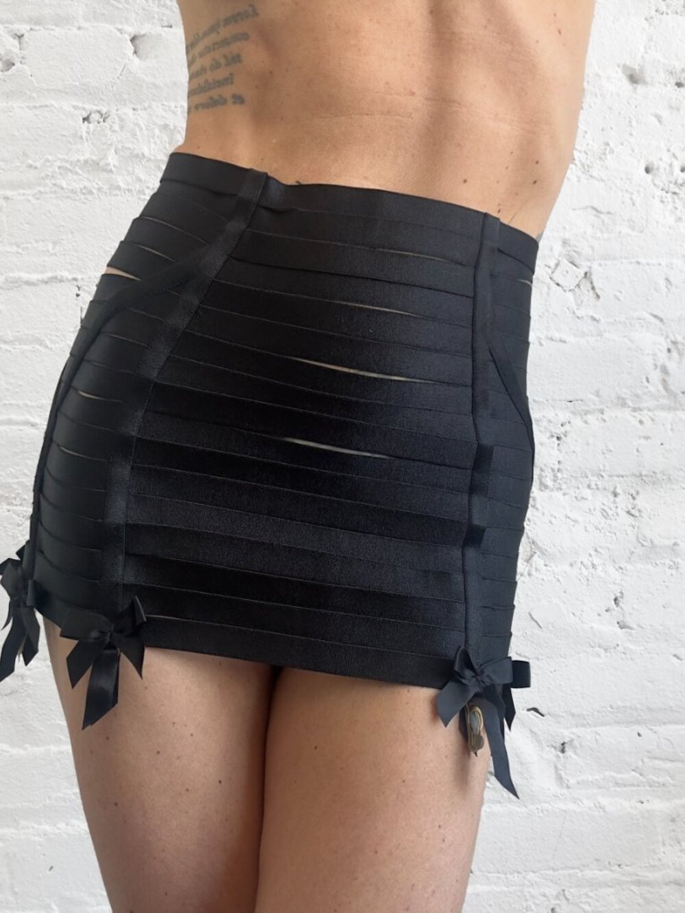 Bordelle signature garter belt skirt, size S - Picture 2 of 8